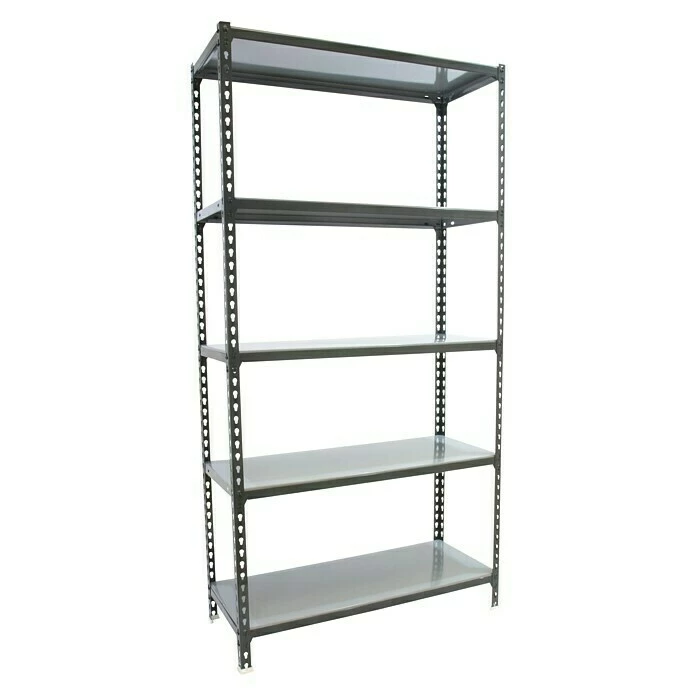 BAUHAUS Simonrack Simonclick Metallregal L X B X H: 40 X 100 X 200 Cm, Traglast: 180 Kg/Boden, Anzahl Böden: 5 Stk., Stecken, Anthrazit/Silber 1 BAUHAUS Simonrack Simonclick Metallregal L X B X H: 40 X 100 X 200 Cm, Traglast: 180 Kg/Boden, Anzahl Böden: 5 Stk., Stecken, Anthrazit/Silber