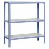 BAUHAUS Simonrack Homeclick Metallregal Mini L X B X H: 40 X 80 X 90 Cm, Traglast: 150 Kg/Boden, Anzahl Böden: 3 Stk., Lila