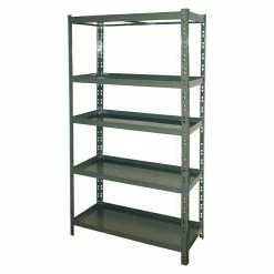 BAUHAUS Metall-Schwerlastregal 450 X 900 X 1.800 Mm, Traglast: 150 Kg/Boden, Versenkte Böden, Stecken