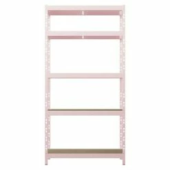 BAUHAUS Regalux Metall-Schwerlastregal L X B X H: 40 X 90 X 180 Cm, Traglast: 175 Kg/Boden, Anzahl Böden: 5 Stk., Stecken, Pink -Werkstatteinrichtung store 12 1155