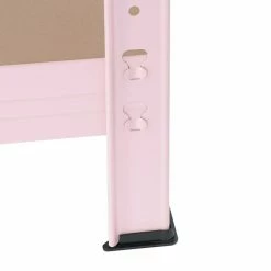 BAUHAUS Regalux Metall-Schwerlastregal L X B X H: 40 X 90 X 180 Cm, Traglast: 175 Kg/Boden, Anzahl Böden: 5 Stk., Stecken, Pink -Werkstatteinrichtung store 12 1157