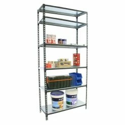 BAUHAUS Simonrack Simonclick Metallregal L X B X H: 30 X 90 X 250 Cm, Traglast: 180 Kg/Boden, Anzahl Böden: 6 Stk., Stecken, Anthrazit/Weiß 6 BAUHAUS Simonrack Simonclick Metallregal L X B X H: 30 X 90 X 250 Cm, Traglast: 180 Kg/Boden, Anzahl Böden: 6 Stk., Stecken, Anthrazit/Weiß -Werkstatteinrichtung store 12 1176