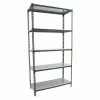 BAUHAUS Simonrack Simonclick Metallregal L X B X H: 30 X 100 X 200 Cm, Traglast: 180 Kg/Boden, Anzahl Böden: 5 Stk., Stecken, Anthrazit/Silber