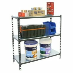 BAUHAUS Simonrack Simonclick Metallregal Mega L X B X H: 30 X 120 X 90 Cm, Traglast: 180 Kg/Boden, Anzahl Böden: 3 Stk., Stecken, Anthrazit/Silber 6 BAUHAUS Simonrack Simonclick Metallregal Mega L X B X H: 30 X 120 X 90 Cm, Traglast: 180 Kg/Boden, Anzahl Böden: 3 Stk., Stecken, Anthrazit/Silber -Werkstatteinrichtung store 12 130