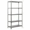 BAUHAUS Simonrack Simonclick Metallregal Plus L X B X H: 40 X 100 X 200 Cm, Traglast: 180 Kg/Boden, Anzahl Böden: 5 Stk., Stecken, Silber