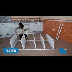 BAUHAUS Simonrack Comfort Metallregal L X B X H: 30 X 90 X 180 Cm, Traglast: 100 Kg/Boden, Anzahl Böden: 5, Schrauben, Silber -Werkstatteinrichtung store 12 14