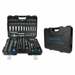 BAUHAUS SW-Stahl Steckschlüssel-Satz 184 -tlg.