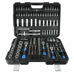 BAUHAUS SW-Stahl Steckschlüssel-Satz 184 -tlg. -Werkstatteinrichtung store 12 1502