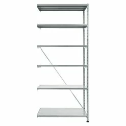 BAUHAUS Scholz Metall-Lagerregal Grundelement Länge: 1.000 Mm, Breite: 850 Mm, Höhe: 2.280 Mm, Traglast: 360 Kg/Boden, Anzahl Böden: 6 Stk. 9 BAUHAUS Scholz Metall-Lagerregal Grundelement Länge: 1.000 Mm, Breite: 850 Mm, Höhe: 2.280 Mm, Traglast: 360 Kg/Boden, Anzahl Böden: 6 Stk. -Werkstatteinrichtung store 12 158