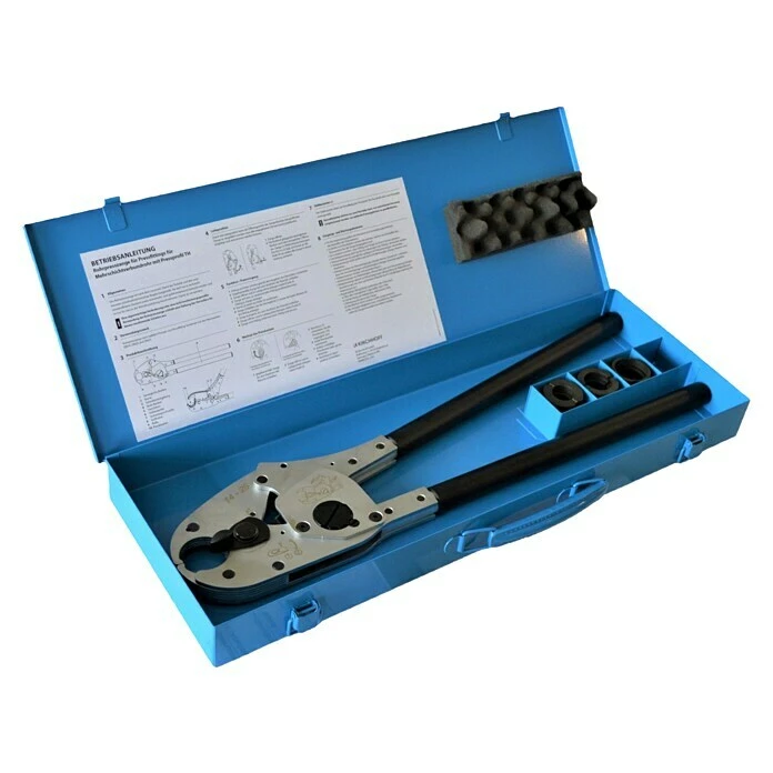 BAUHAUS Handpresszangen-Set TH Kontur Geeignet Für: Alu-Verbundrohre 1 BAUHAUS Handpresszangen-Set TH Kontur Geeignet Für: Alu-Verbundrohre