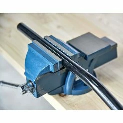 BAUHAUS Schraubstock 125 Mm, 360° Drehbar, Metall -Werkstatteinrichtung store 12 1592