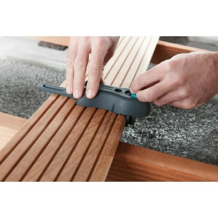 BAUHAUS Wolfcraft Terrassenbau-Set 10 -tlg., Geeignet Für: Terrassendielen Bis Zu 20 Cm Breite 4 BAUHAUS Wolfcraft Terrassenbau-Set 10 -tlg., Geeignet Für: Terrassendielen Bis Zu 20 Cm Breite – Bild 4
