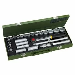 BAUHAUS Proxxon Industrial Steckschlüssel-Satz ½″ Vierkant, 29 -tlg.