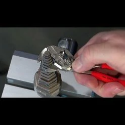 BAUHAUS Knipex Zangenschlüssel Greifkapazität Muttern: 68 Mm, Verchromt, Kunststoff überzogen -Werkstatteinrichtung store 12 1723