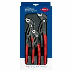 BAUHAUS Knipex Cobra Wasserpumpenzangen-Set 3 -tlg.