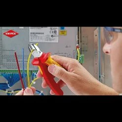 BAUHAUS Knipex Seitenschneider Länge: 140 Mm, Kunststoff überzogen, Poliert -Werkstatteinrichtung store 12 1962