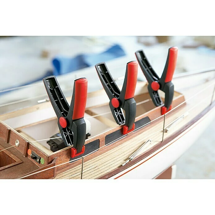 BAUHAUS Bessey Federzwinge Clippix XC 2 Spannweite: 25 Mm, Ausladung: 30 Mm 2 BAUHAUS Bessey Federzwinge Clippix XC 2 Spannweite: 25 Mm, Ausladung: 30 Mm – Bild 2