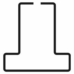 BAUHAUS Scholz System Regalpfosten Länge: 3.000 Mm, Verzinkt -Werkstatteinrichtung store 12 198