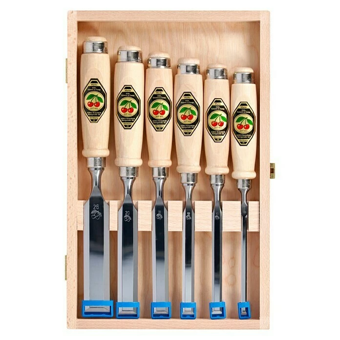 BAUHAUS Kirschen Stechbeitelsatz 6 -tlg. 1 BAUHAUS Kirschen Stechbeitelsatz 6 -tlg.