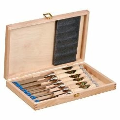 BAUHAUS Kirschen Stechbeitelsatz 6 -tlg. 7 BAUHAUS Kirschen Stechbeitelsatz 6 -tlg. -Werkstatteinrichtung store 12 1997