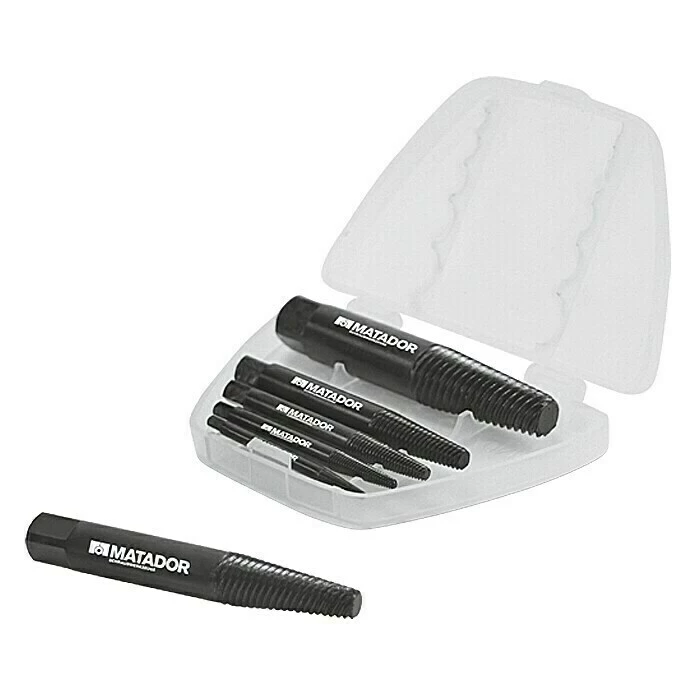 BAUHAUS Matador Schraubenausdreher-Satz 6 -tlg., M3 - M24 1 BAUHAUS Matador Schraubenausdreher-Satz 6 -tlg., M3 - M24