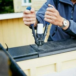 BAUHAUS Rapid Blindnietzange RP100 Geeignet Für: Aluminiumnieten (Ø 3,2 Mm, Ø 4 Mm, Ø 4,8 Mm), Nietdornauffangbehälter -Werkstatteinrichtung store 12 2049