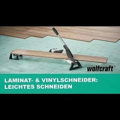BAUHAUS Wolfcraft Laminat- & Vinylschneider VLC 800 Schnittbreite: 465 Mm, Aluminium -Werkstatteinrichtung store 12 2109