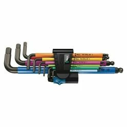 BAUHAUS Wera Winkelschlüssel-Set 950/9 Hex-Plus Multicolour HF 1 9 -tlg.