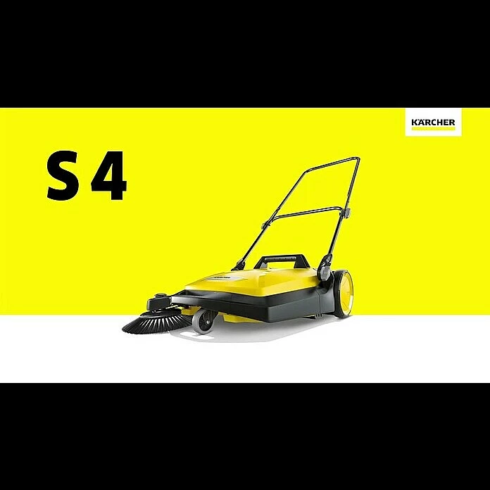 BAUHAUS Kärcher Handkehrmaschine S 4 Flächenleistung: 1.800 M²/h, Arbeitsbreite: 510 Mm, 20 L 3 BAUHAUS Kärcher Handkehrmaschine S 4 Flächenleistung: 1.800 M²/h, Arbeitsbreite: 510 Mm, 20 L – Bild 3