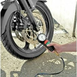 BAUHAUS Craftomat Reifenfüllmesser PRO Geeicht Betriebsdruck: 0 Bar - 10 Bar -Werkstatteinrichtung store 12 2207