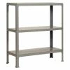 BAUHAUS Simonrack Homeclick Metallregal Plus L X B X H: 30 X 100 X 90 Cm, Traglast: 150 Kg/Boden, Anzahl Böden: 3 Stk., Stecken, Grau