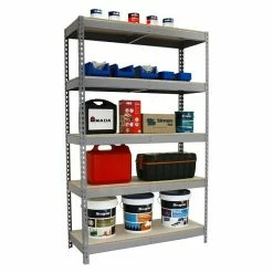 BAUHAUS Simonrack Ecoforte Metall-Schwerlastregal L X B X H: 60 X 120 X 200 Cm, Traglast: 400 Kg/Boden, Anzahl Böden: 5 Stk., Stecken, Grau 6 BAUHAUS Simonrack Ecoforte Metall-Schwerlastregal L X B X H: 60 X 120 X 200 Cm, Traglast: 400 Kg/Boden, Anzahl Böden: 5 Stk., Stecken, Grau -Werkstatteinrichtung store 12 293