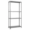 BAUHAUS Simonrack Simonclick Metallregal L X B X H: 40 X 80 X 160 Cm, Traglast: 150 Kg/Boden, Anzahl Böden: 4 Stk., Stecken, Grau