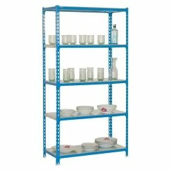 BAUHAUS Simonrack Simonclick Metallregal Plus L X B X H: 40 X 100 X 200 Cm, Traglast: 180 Kg/Boden, Anzahl Böden: 5 Stk., Stecken, Blau 7 BAUHAUS Simonrack Simonclick Metallregal Plus L X B X H: 40 X 100 X 200 Cm, Traglast: 180 Kg/Boden, Anzahl Böden: 5 Stk., Stecken, Blau -Werkstatteinrichtung store 12 325