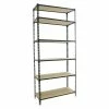 BAUHAUS Simonrack Maderclick Metallregal Mega Plus L X B X H: 30 X 120 X 250 Cm, Traglast: 150 Kg/Boden, Anzahl Böden: 6 Stk., Stecken, Anthrazitgrau