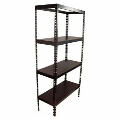 BAUHAUS TKT Metall-Schwerlastregal B X T X H: 90 X 40 Cm X 180 Cm, Traglast: 100 Kg/Boden, Anzahl Böden: 4 Stk., Stecken