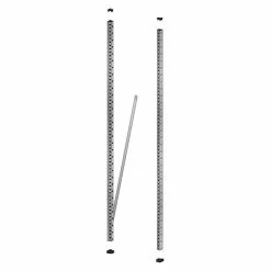 BAUHAUS Scholz System Regalpfosten Anbauelement Länge: 2.640 Mm, 2 Stk. -Werkstatteinrichtung store 12 420