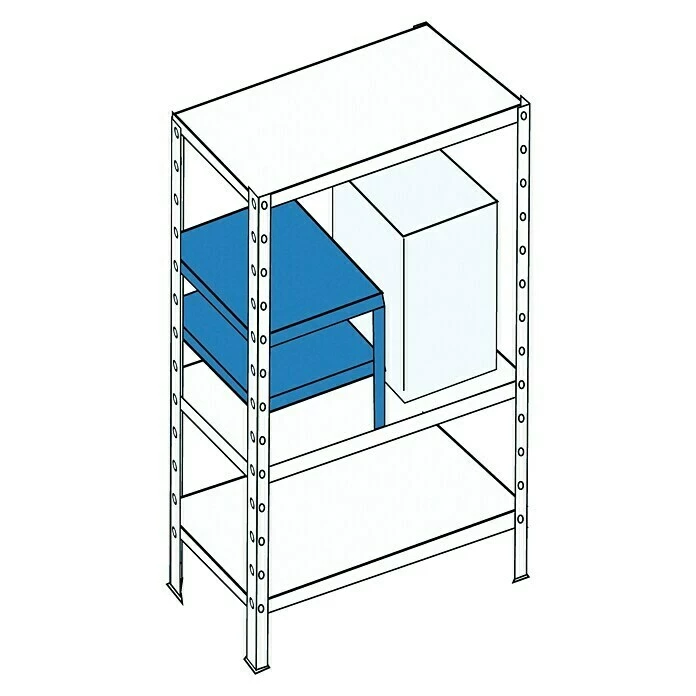 BAUHAUS Regalux Winkelprofil L X B X H: 4 X 4 X 250 Cm, Verzinkt 5 BAUHAUS Regalux Winkelprofil L X B X H: 4 X 4 X 250 Cm, Verzinkt – Bild 5
