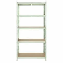 BAUHAUS Regalux Metall-Schwerlastregal L X B X H: 40 X 90 X 180 Cm, Traglast: 175 Kg/Boden, Anzahl Böden: 5 Stk., Stecken, Hellgrün 10 BAUHAUS Regalux Metall-Schwerlastregal L X B X H: 40 X 90 X 180 Cm, Traglast: 175 Kg/Boden, Anzahl Böden: 5 Stk., Stecken, Hellgrün -Werkstatteinrichtung store 12 492