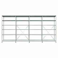 BAUHAUS Scholz Metall-Lagerregal SE Länge: 500 Mm, Breite: 4.080 Mm, Höhe: 2.280 Mm, Traglast: 170 Kg/Boden, Anzahl Böden: 6 Stk.