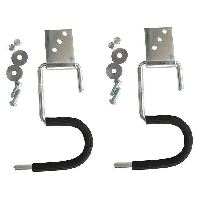 BAUHAUS Scholz System Gerätehalter-Set Verzinkt, 2 Stk. 1 BAUHAUS Scholz System Gerätehalter-Set Verzinkt, 2 Stk.