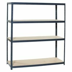 BAUHAUS Regalux Metall-Schwerlastregal R250 60 X 160 X 180 Cm, Traglast: 250 Kg/Boden, Stecken