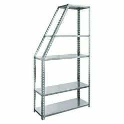 BAUHAUS Regalux Winkelprofil L X B X H: 4 X 4 X 100 Cm, Verzinkt -Werkstatteinrichtung store 12 606