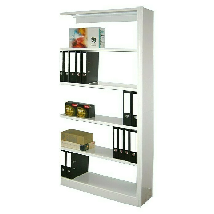BAUHAUS Aktenregal Anbaufeld 315 X 905 X 1.850 Mm, Traglast: 70 Kg/Boden, Stecken 1 BAUHAUS Aktenregal Anbaufeld 315 X 905 X 1.850 Mm, Traglast: 70 Kg/Boden, Stecken
