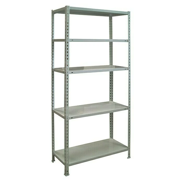 BAUHAUS Simonrack Simonclick Metallregal L X B X H: 30 X 80 X 180 Cm, Traglast: 150 Kg/Boden, Anzahl Böden: 5 Stk., Stecken, Grau 1 BAUHAUS Simonrack Simonclick Metallregal L X B X H: 30 X 80 X 180 Cm, Traglast: 150 Kg/Boden, Anzahl Böden: 5 Stk., Stecken, Grau