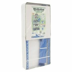 BAUHAUS Simonrack Simonclick Metallregal Plus L X B X H: 50 X 100 X 200 Cm, Traglast: 180 Kg/Boden, Anzahl Böden: 5 Stk., Stecken, Blau/Orange -Werkstatteinrichtung store 12 704