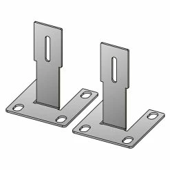 BAUHAUS Scholz System Stahlfuß-Set 2 Stk., Stahl