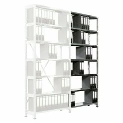 BAUHAUS Scholz Aktenregal Anbauelement Länge: 810 Mm, Breite: 300 Mm, Höhe: 2.280 Mm, Traglast: 100 Kg/Boden, Anzahl Böden: 7 Stk. 8 BAUHAUS Scholz Aktenregal Anbauelement Länge: 810 Mm, Breite: 300 Mm, Höhe: 2.280 Mm, Traglast: 100 Kg/Boden, Anzahl Böden: 7 Stk. -Werkstatteinrichtung store 12 710