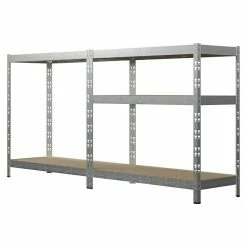 BAUHAUS Regalux Metall-Schwerlastregal L X B X H: 40 X 90 X 180 Cm, Traglast: 175 Kg/Boden, Anzahl Böden: 5 Stk., Stecken, Silber 9 BAUHAUS Regalux Metall-Schwerlastregal L X B X H: 40 X 90 X 180 Cm, Traglast: 175 Kg/Boden, Anzahl Böden: 5 Stk., Stecken, Silber -Werkstatteinrichtung store 12 745