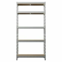 BAUHAUS Regalux Metall-Schwerlastregal L X B X H: 40 X 90 X 180 Cm, Traglast: 175 Kg/Boden, Anzahl Böden: 5 Stk., Stecken, Silber 10 BAUHAUS Regalux Metall-Schwerlastregal L X B X H: 40 X 90 X 180 Cm, Traglast: 175 Kg/Boden, Anzahl Böden: 5 Stk., Stecken, Silber -Werkstatteinrichtung store 12 746